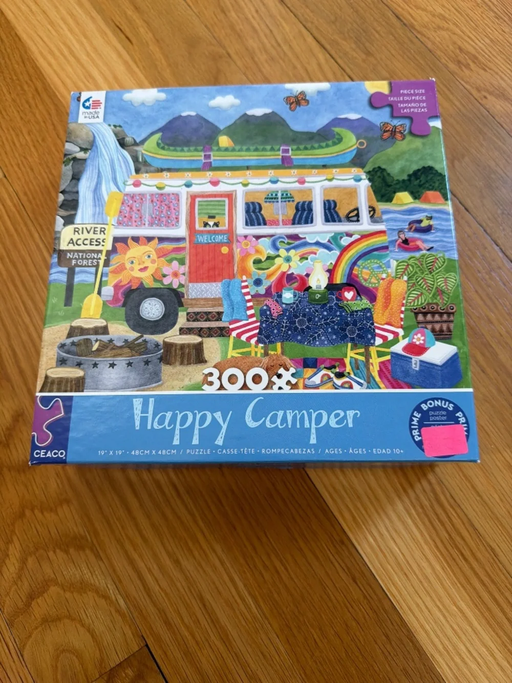 Ceaco happy camper jigsaw puzzle